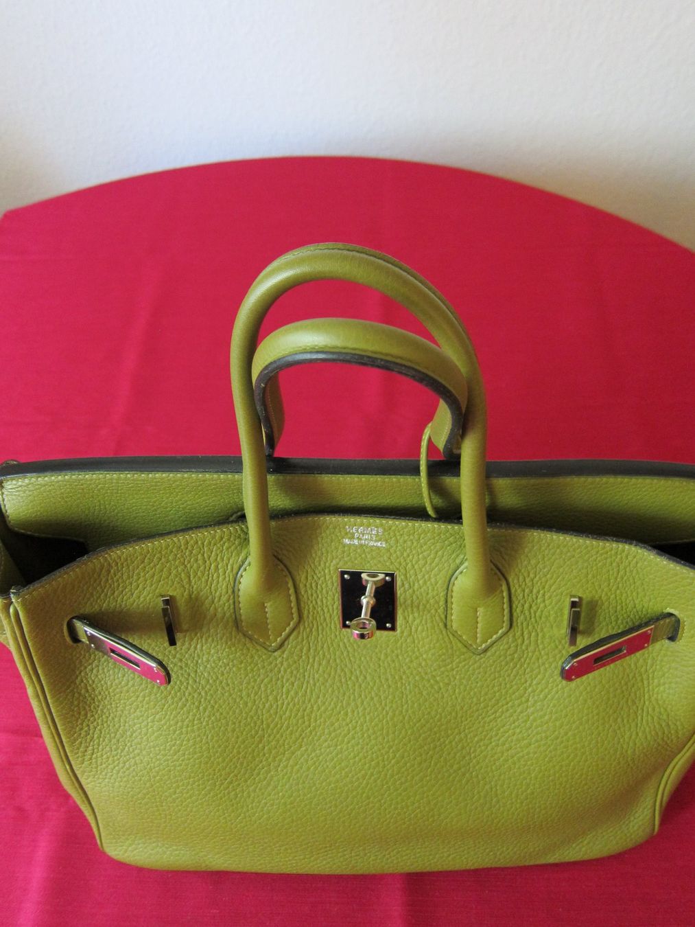 Hermès Borse da donna: Hermes Birkin, chartreusefarben, Togo Leder, Gratisversand! – Nuovo (secondo la descrizione) da Zürich venduto da Italia58 6
