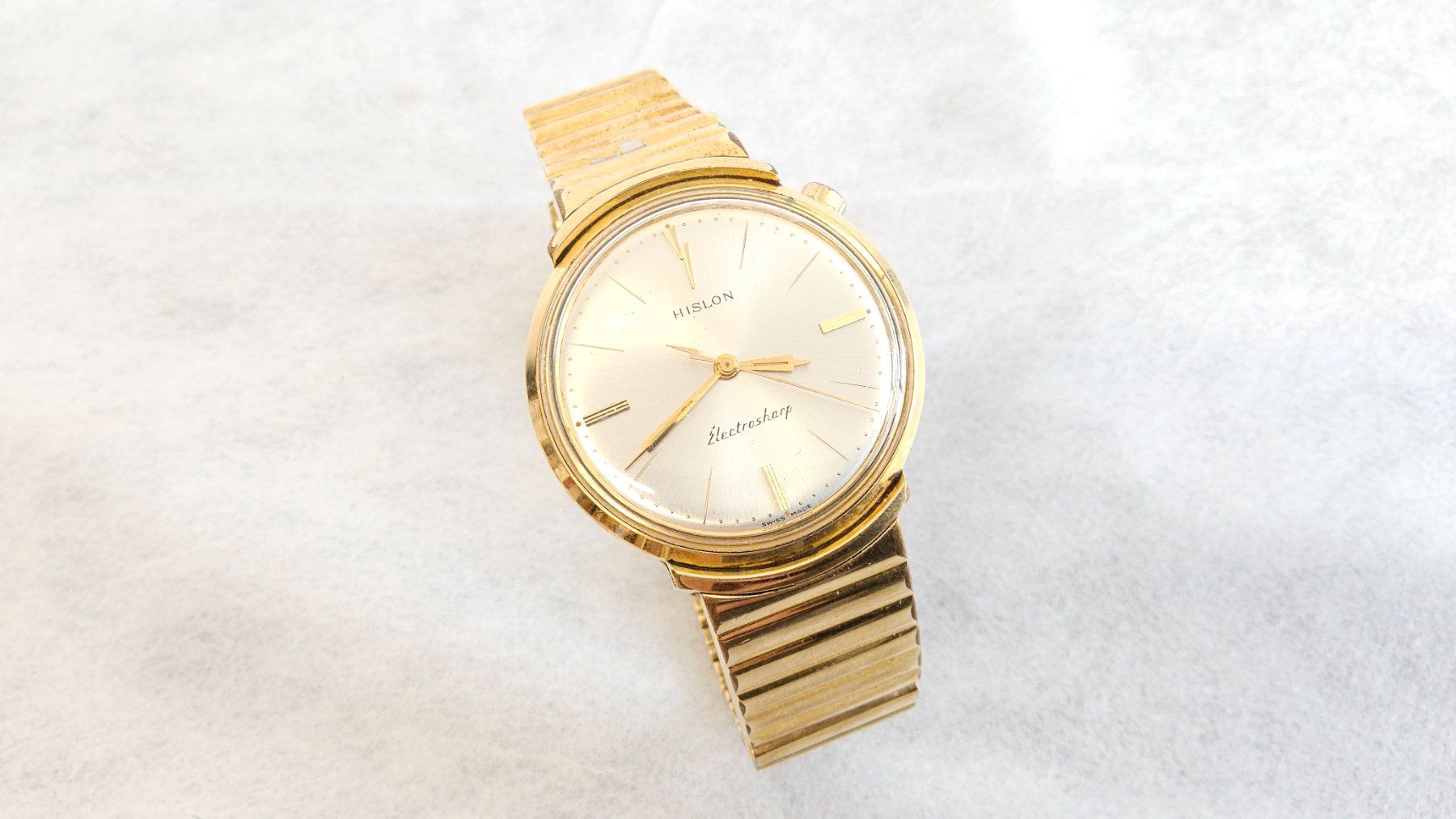 Orologi: Rare ancienne montre vintage Hilson Electrosharp – Usato da Malleray venduto da Frederic24 9