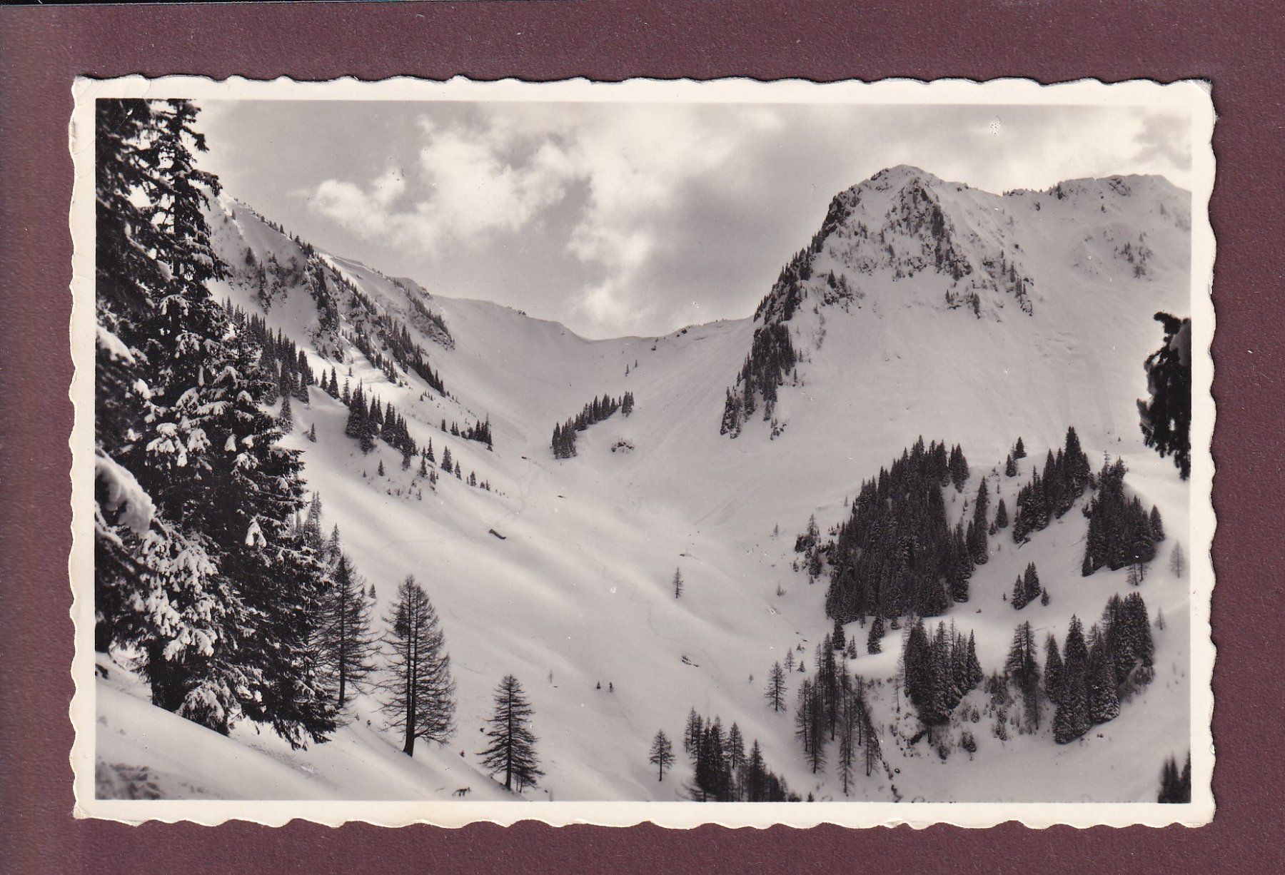 Cartoline postali: Col de la CROIX sur TORGON - 1963 // pli d'angle // – Usato da Pully venduto da nicecards