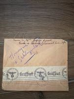 Brief Homyne a Schutzengel mit Stempel Geöffnet 1940