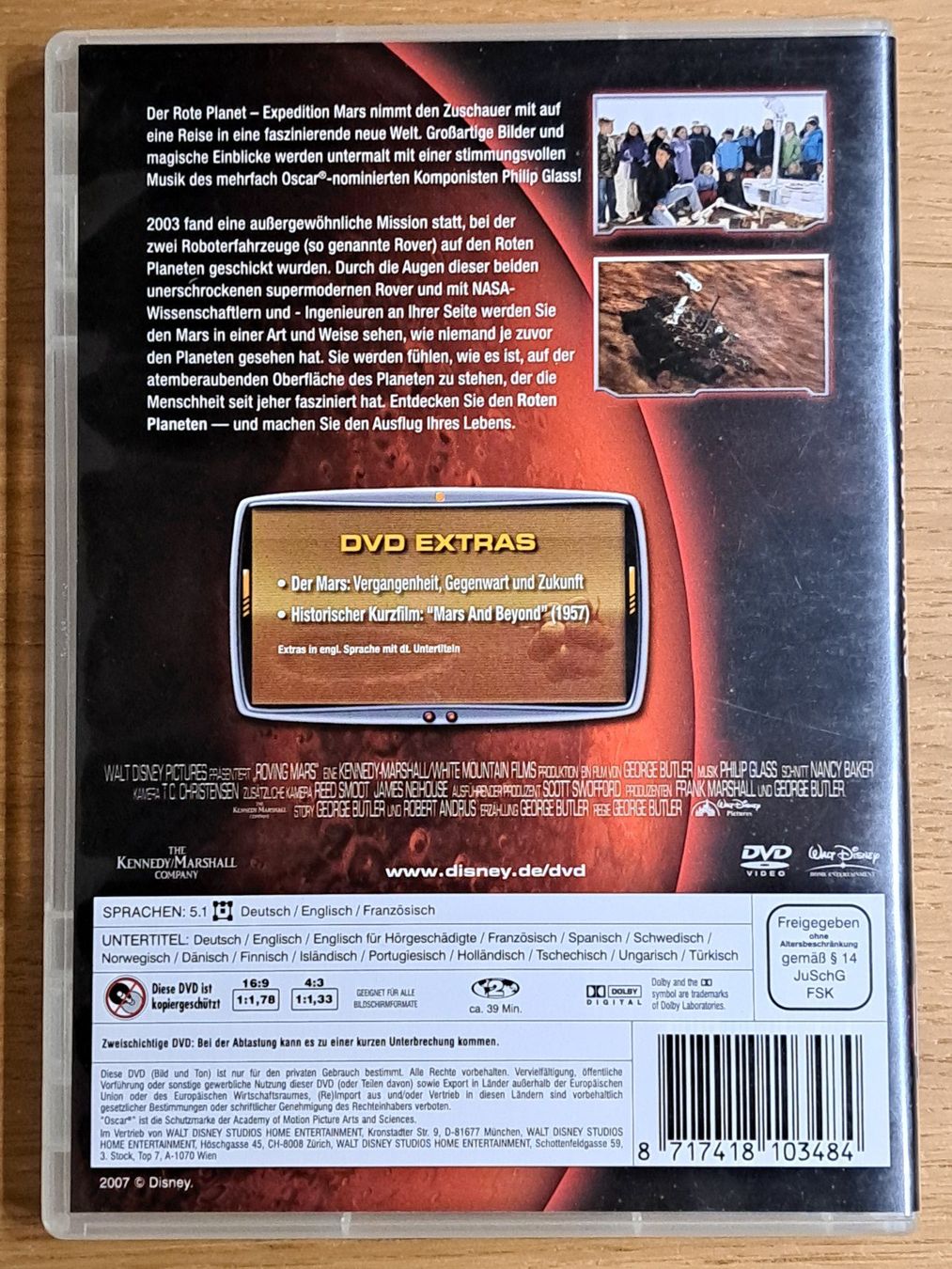 Alle DVDs: DVD Der rote Planet, Expedition Mars, Walt Disney – Neu (gemäss Beschreibung) aus Unterseen von Kanica 1