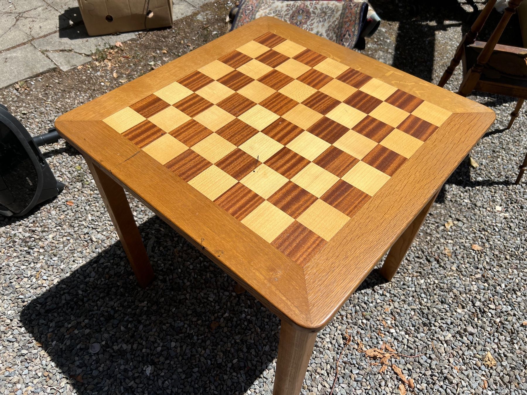 Tables: Schachtisch Holztisch , Nr 22 – D'occasion à Glattfelden par maa_qcj8 1