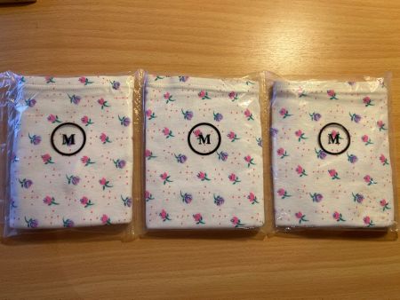 3er Päckli Damenslips Grösse M mit Blumenmuster, Neu!