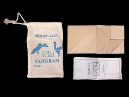 Holzpuzzle "Tangram", 7 Teile