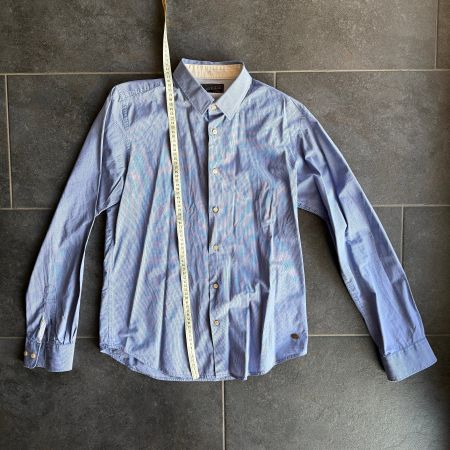Scotch & Soda Hemd blau gestreift Grösse M gebraucht