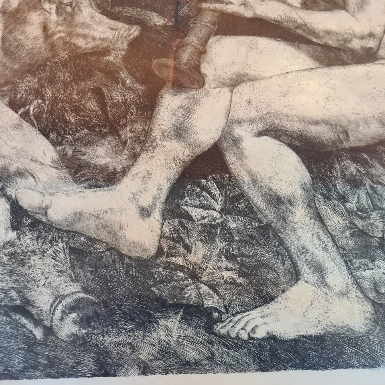 Tableaux: RADIERUNG 1895, Signiert  – D'occasion à Pazzallo par Salvapazzo 3