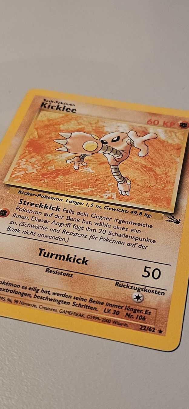 Pokémon Cartes à collectionner: Kicklee 22/62 DE – D'occasion à Belp par Ginus85 4