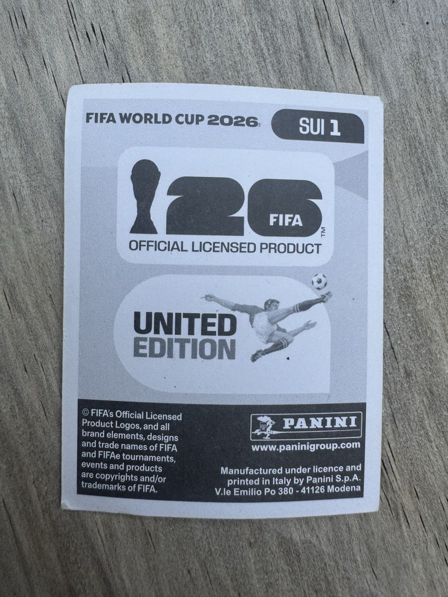 Panini Sammelbilder & Trading cards: FIFA WM 2026 Sticker SUI 1 – Neu (gemäss Beschreibung) aus Uerikon von GeriO 1