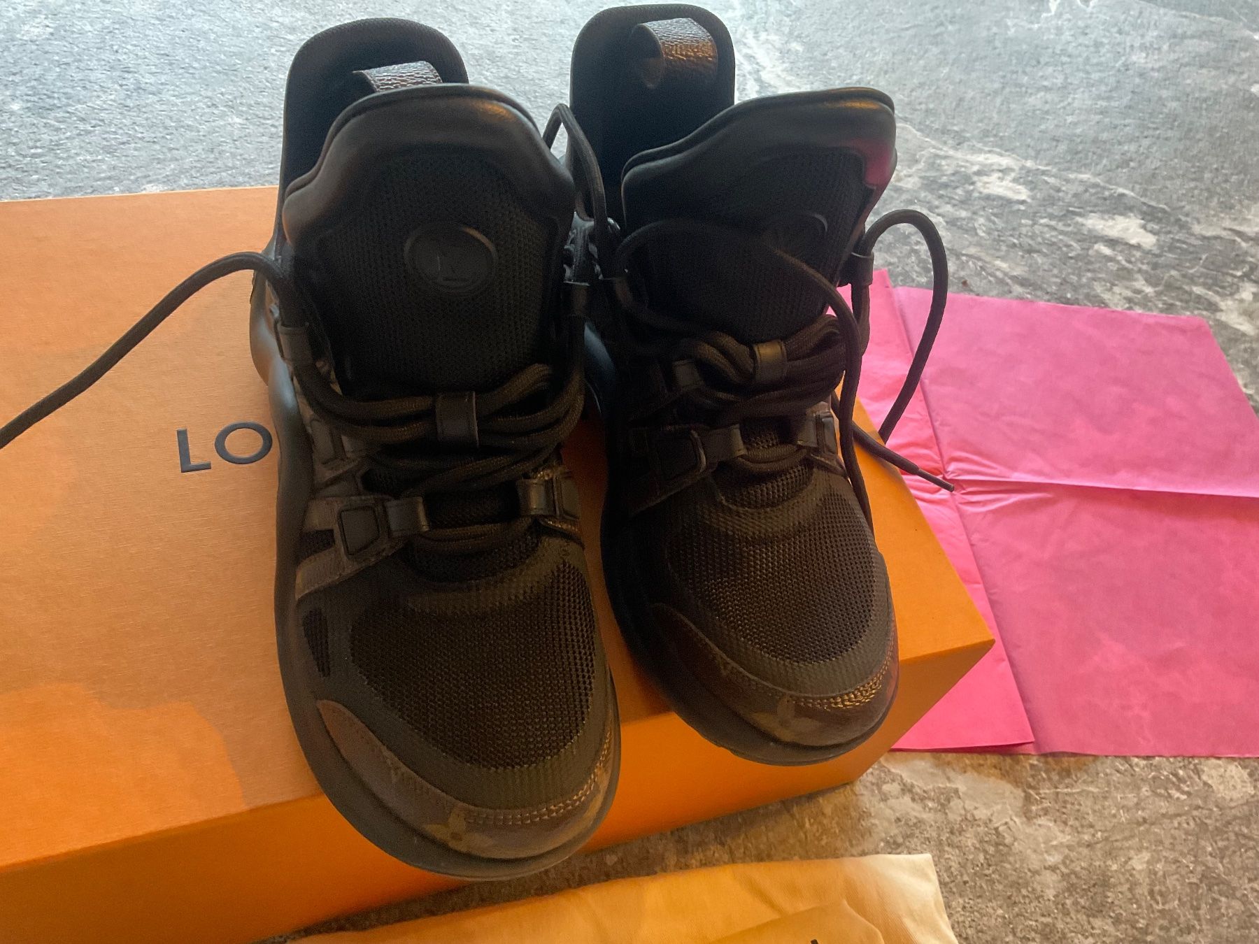 Louis Vuitton Scarpe da donna: Louis Vuitton Baskets Run Away Noir – Nuovo (secondo la descrizione) da Vallorbe venduto da milail38 2