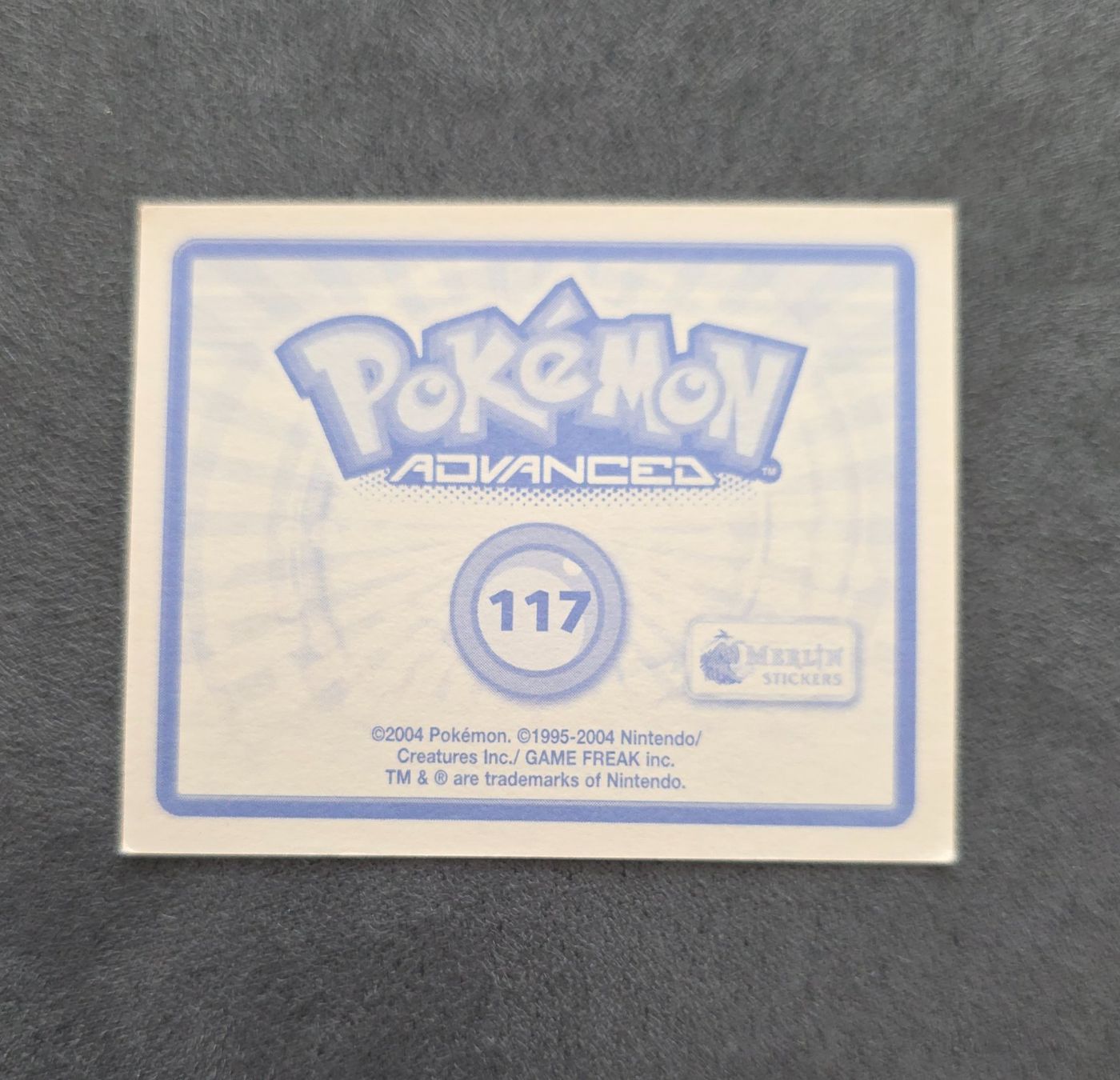 Pokémon Carte collezionabili: Pokémon Advanced Merlin Sticker Topps selten – Nuovo (secondo la descrizione) da Roggwil BE venduto da S_Cards 1