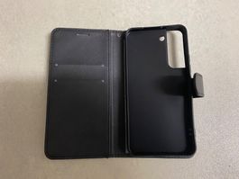 Leder-Etui Hülle für Samsung Galaxy 22 