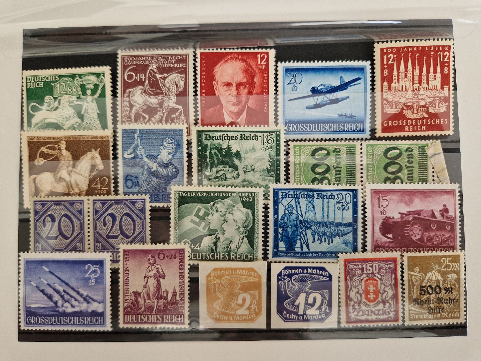 Tous les timbres: Deutsches Reich Briefmarken POSTFRISCH – Neuf (Voir description) à St. Gallen par Enrico_SG