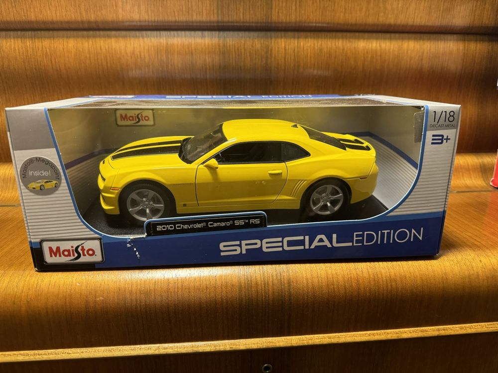 MINIATURE VOITURE AUTO 1:18 Maisto Chevrolet Camaro Ss Rs Police