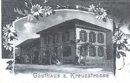 Kägiswil Station OW Kreuzstrasse Tristen Gemeinde Sarnen1908