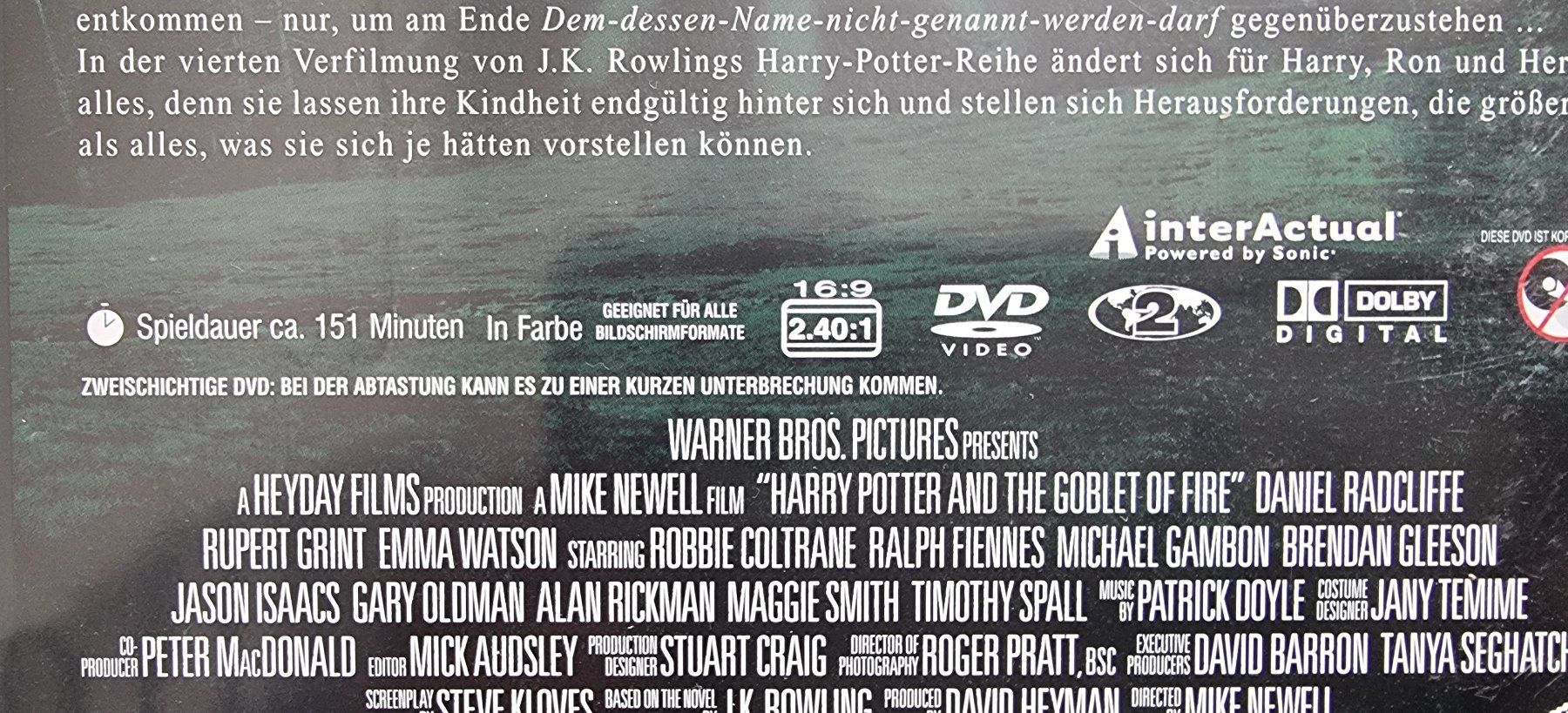 Tutti i DVDs: DVD 5 Harry Potter Filme – Usato da Oetwil am See venduto da fineli2 2