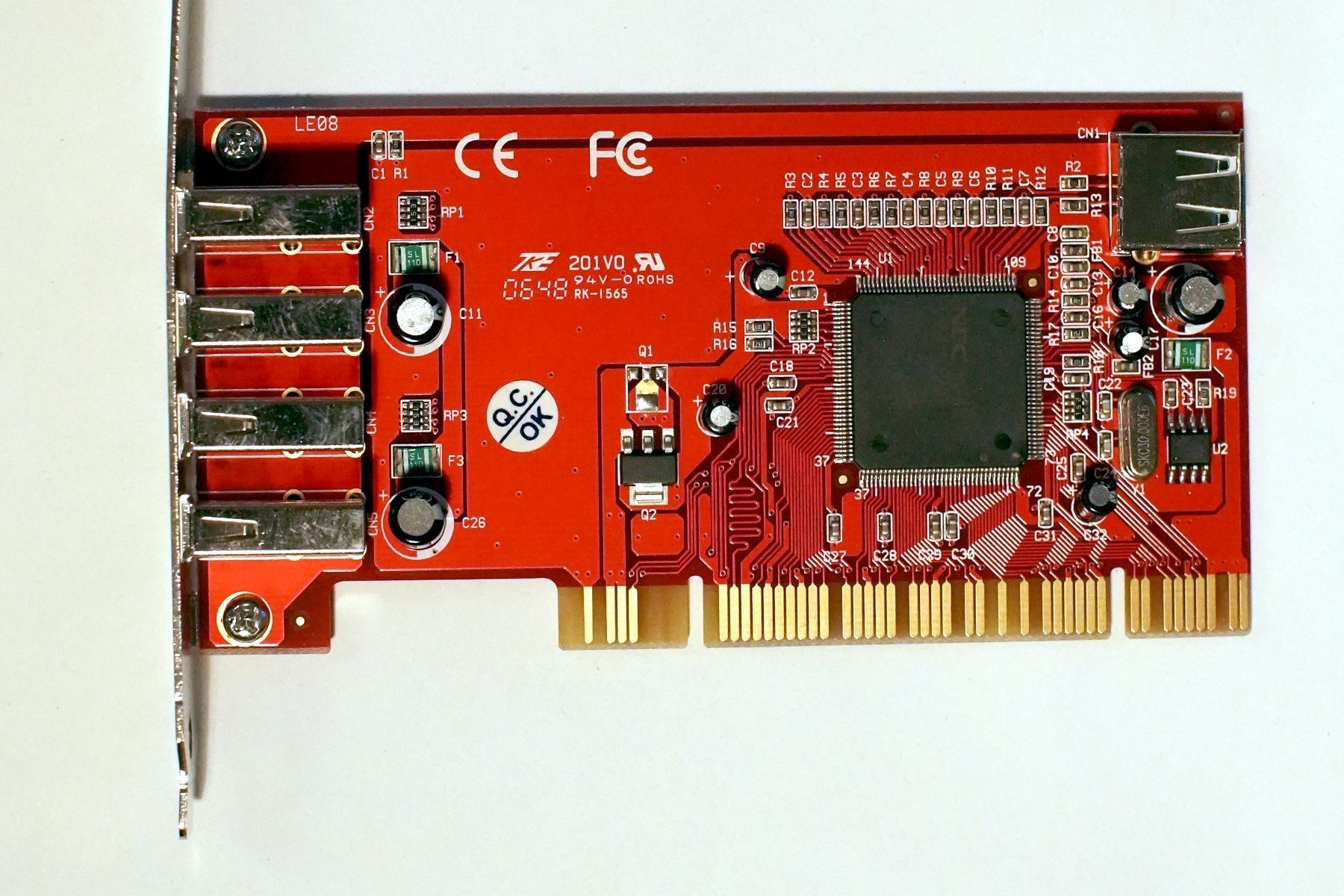 Elektronikbauteile: PCI USB-Controller USB 2.0 5 Ports – Gebraucht aus Bern von Sot 1