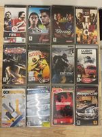 12 PSP Spiele Konvolut diverse Titel gebrauchter Zustand