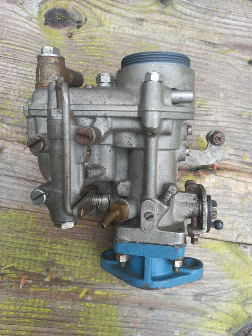 Tutti pezzi di ricambio auto: rarer Oldtimer Messing / Bronze Vergaser WEBER Tipo 32 DRP 3 – Usato da Dulliken venduto da Dullikenlerchclassic