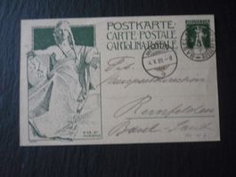 Postkarte von 1909