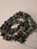 Afrika Türkis Splitter ca. 5-11mm. Strang