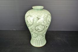 Koreanische Seladon-Glasur Vase