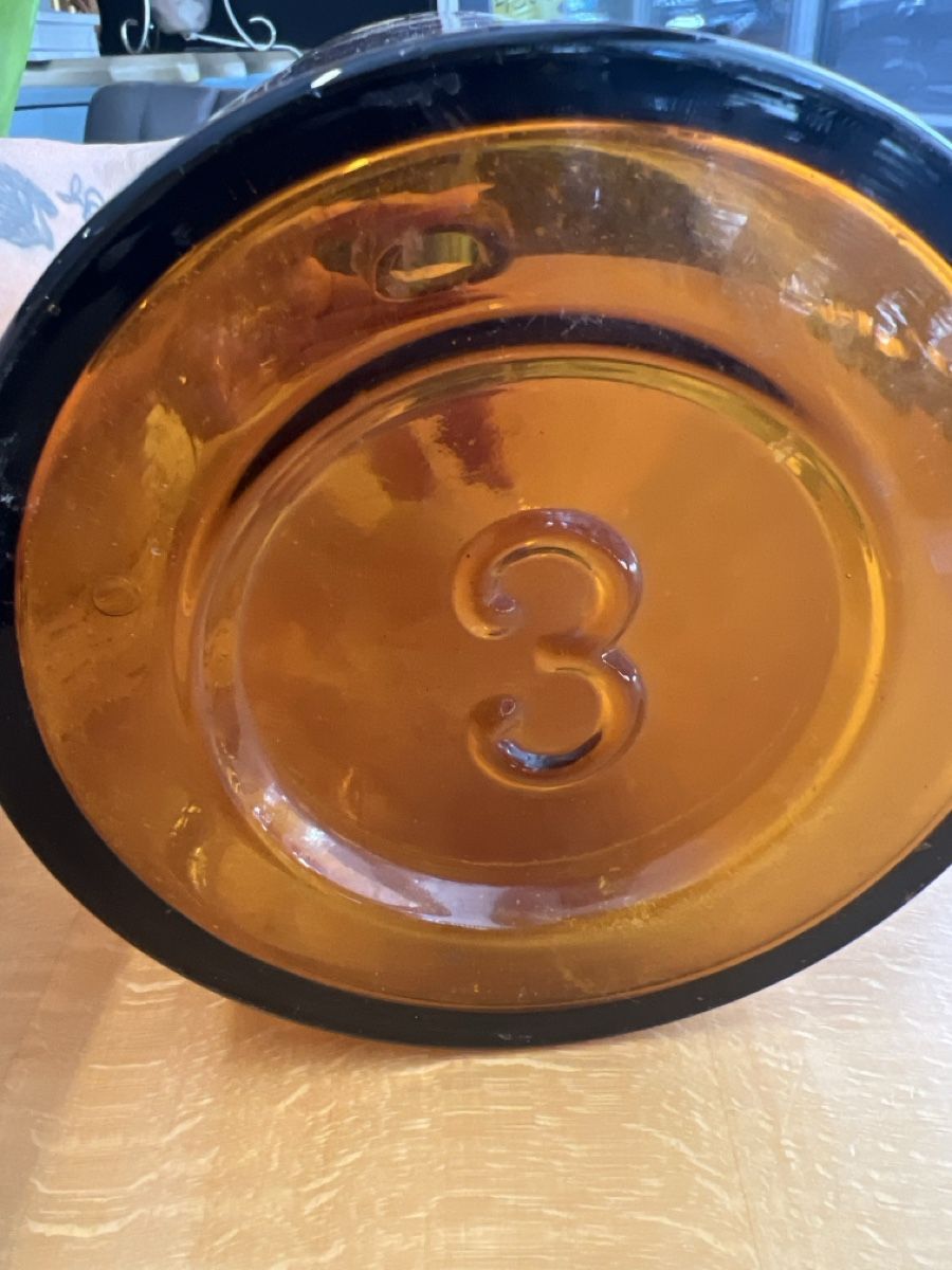 Matériel de laboratoire: Braune Glasflasche, Vintage, Dekoration, – D'occasion à Rorschach par TrendyDeals 2