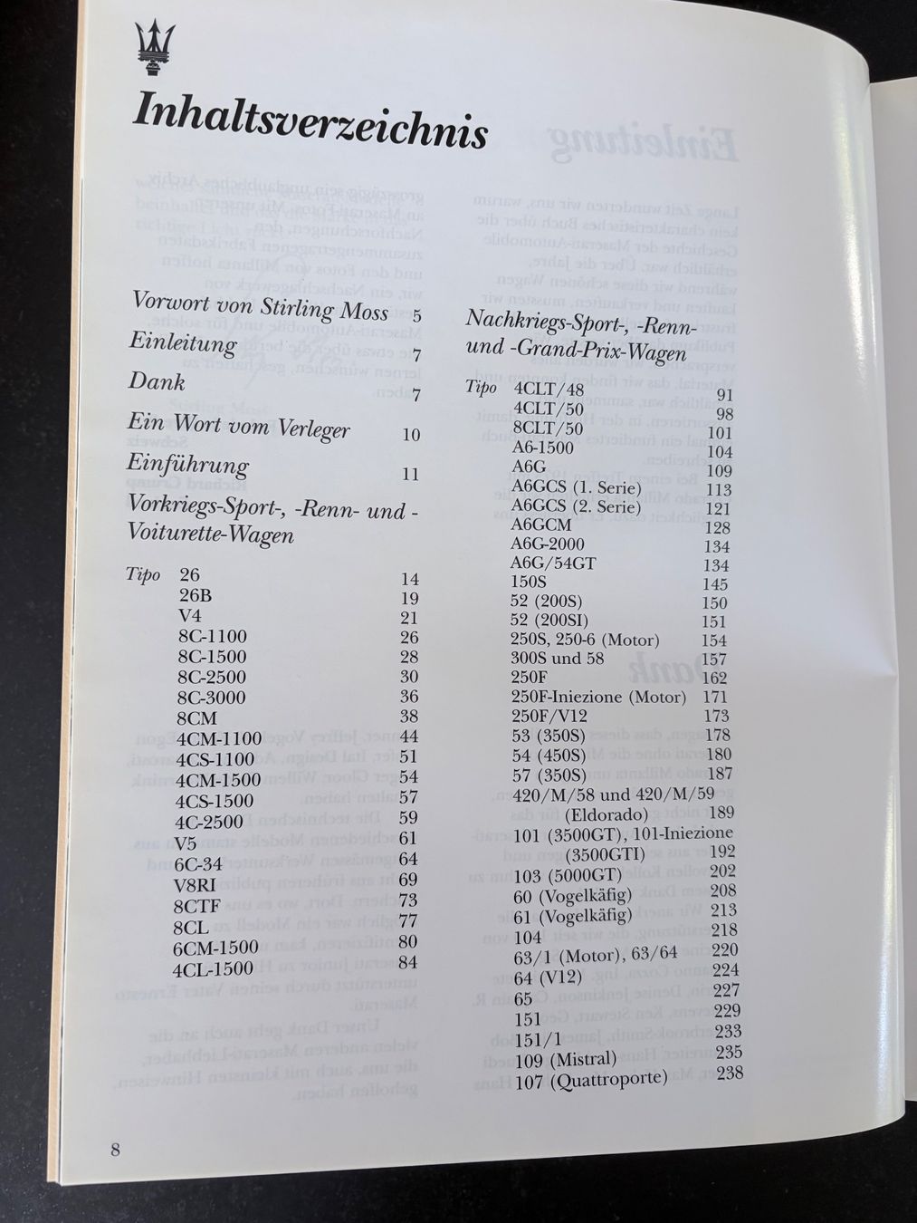 Livres: Maserati Buch – D'occasion à Erlenbach ZH par Blondie1966 2