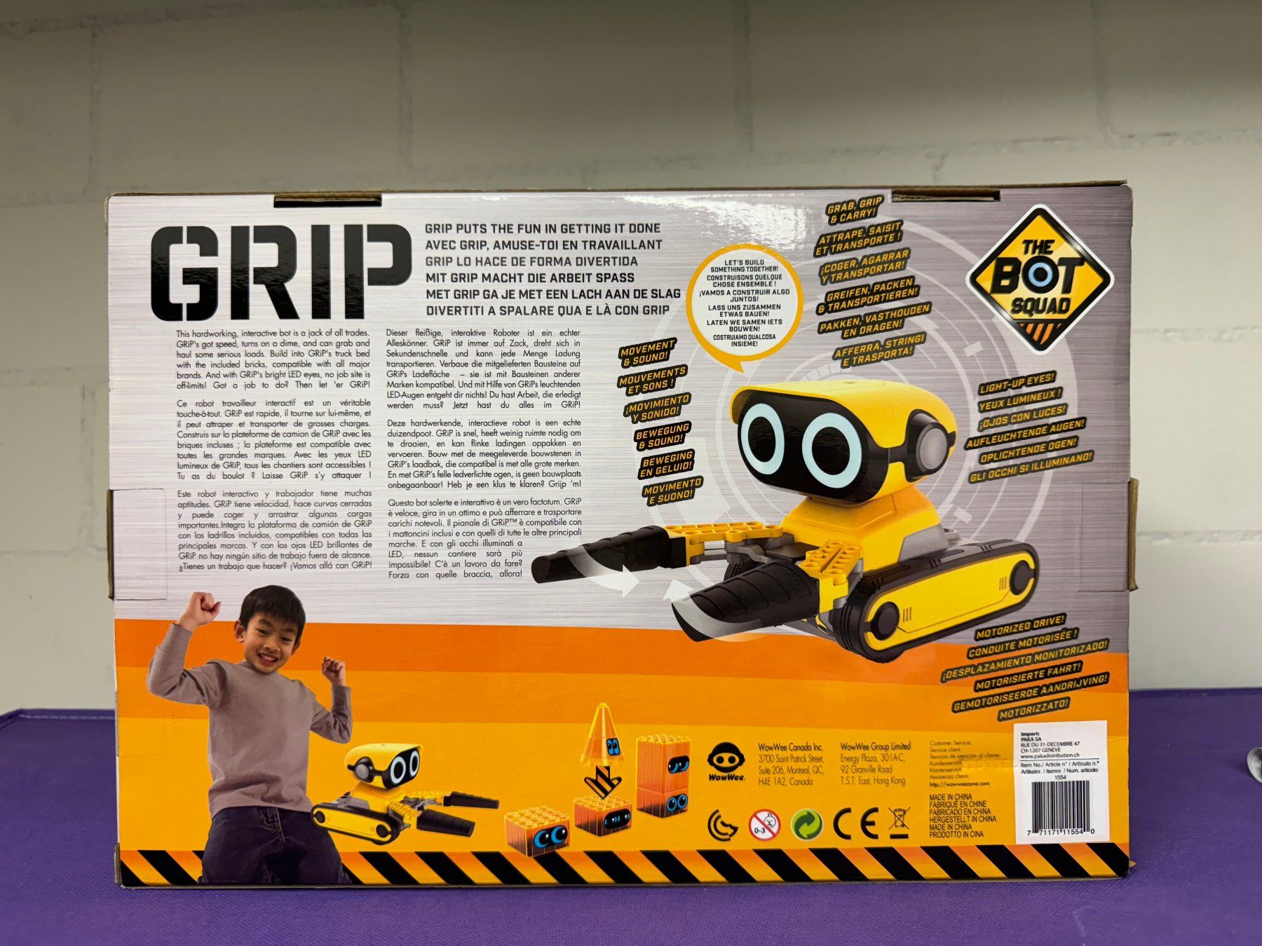 Giocattoli: WowWee BotSquad Grip – Nuovo e nell'imballaggio originale da Urdorf venduto da cybernoid72 1