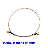 SMA Kabel Verbindung 50cm. RG316 Pigtail Koaxialkabel