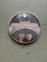 Silbermedaille 50 Jahre elektrische Eisenbahn Gotthard