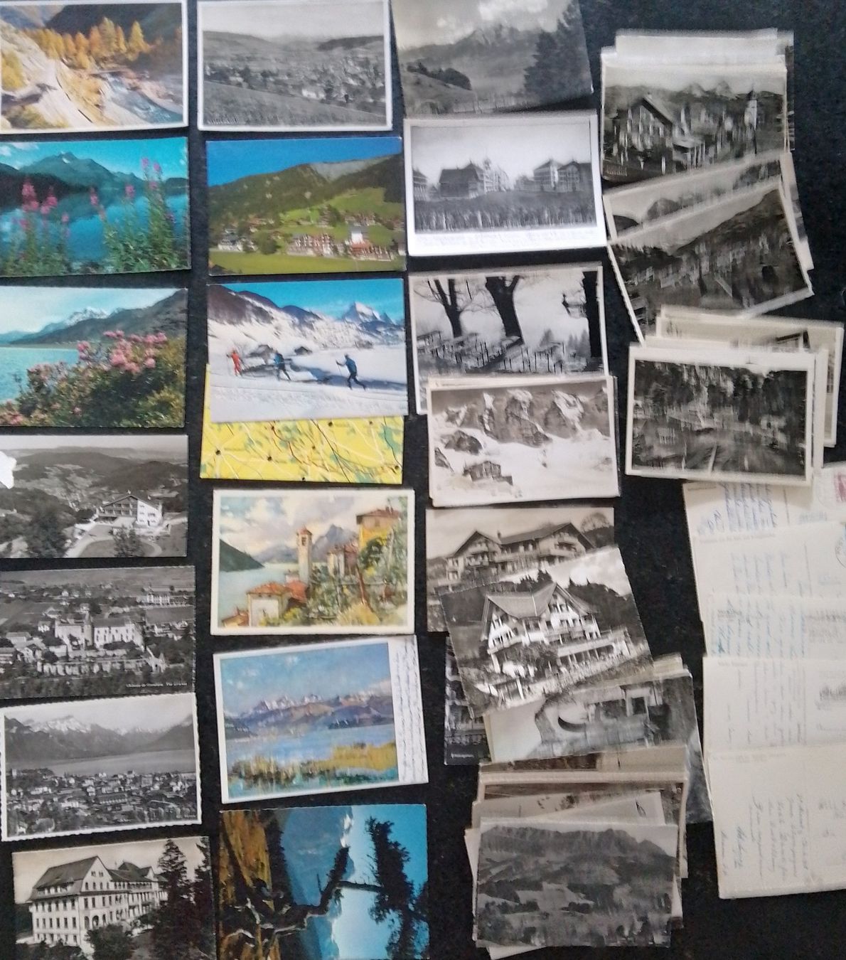 Cartes postales: Ansichtskarten Postkarten Schweiz ca. 405 Stk. 1,720 kg. – D'occasion à Wohlen AG par salamanderspielwaren 5