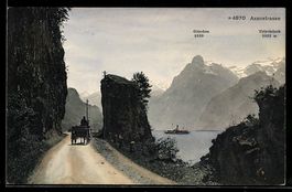 Axenstrasse, Strassenabschnitt am See mi