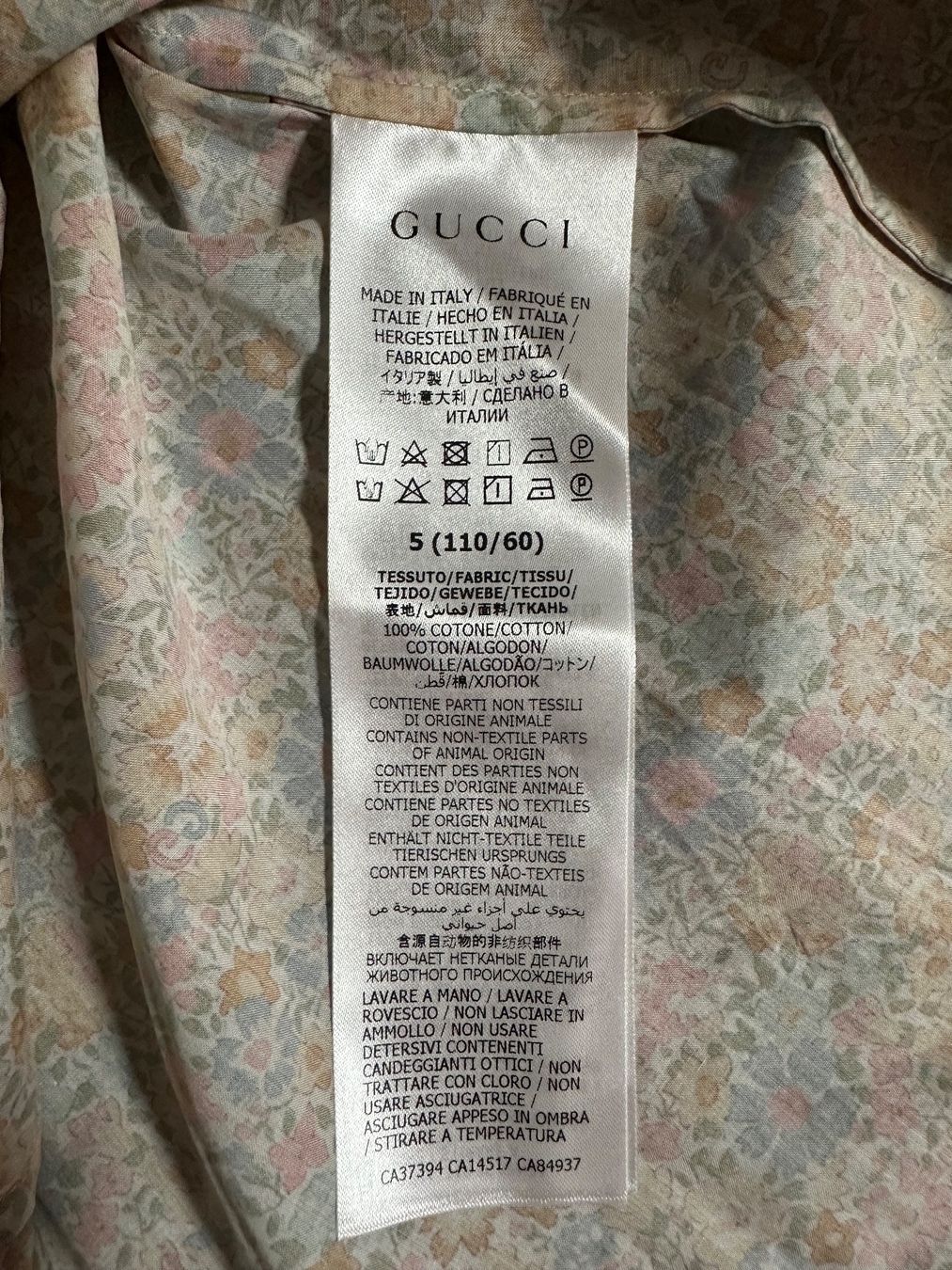 Gucci Camicette, T-shirt & Top: NEU !!! GUCCI Hemd Grösse 110 – Nuovo e nell'imballaggio originale da Grancia venduto da Markos78 5