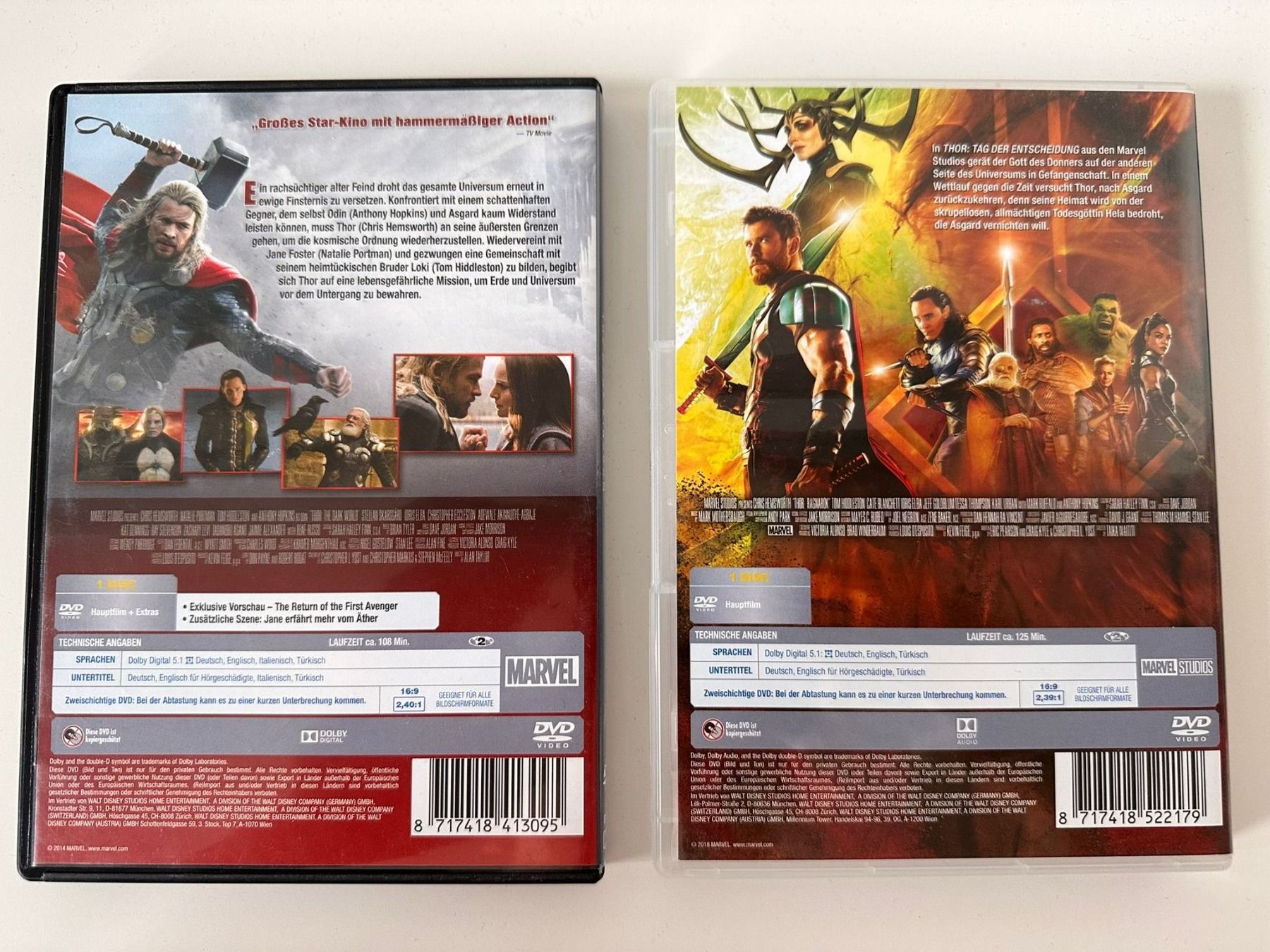Tutti i DVDs: Thor, 2 DVD's – Usato da Herznach venduto da SusanneB0102 1