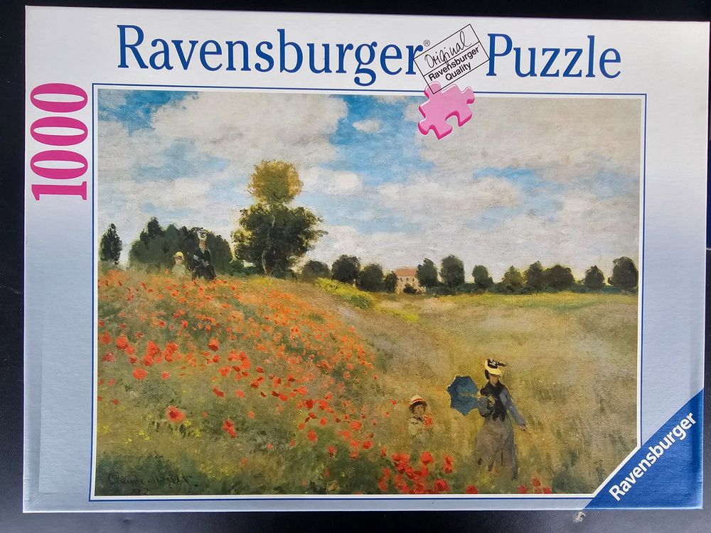 Puzzle Ravensburger 1000 Teile - Claude Monet (Gebraucht) in Altstätten ...
