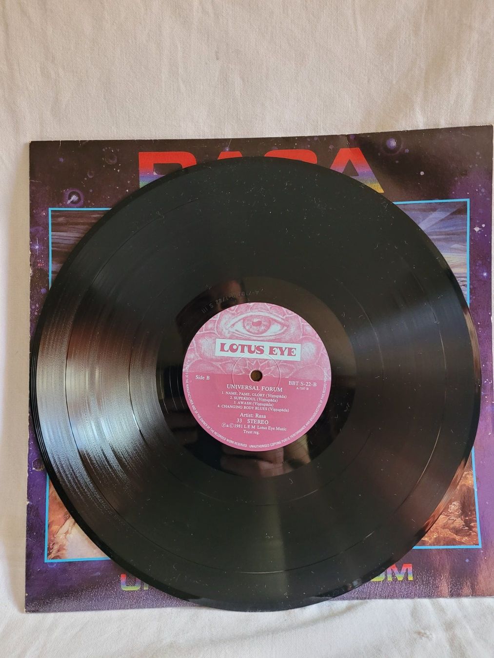 Dischi in vinile: Rasa - Universal Forum - Vinyle 33t 1981 – Usato da la Chaux-de-Fonds venduto da Lampe 4