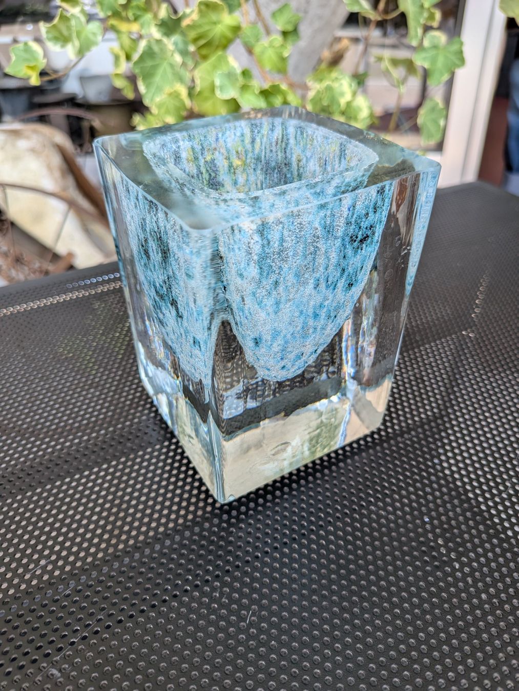 Vasen & Gefässe: Vase Blockvase, Gefäss oder Teelicht  ? – Gebraucht aus Emmen von magelan 1