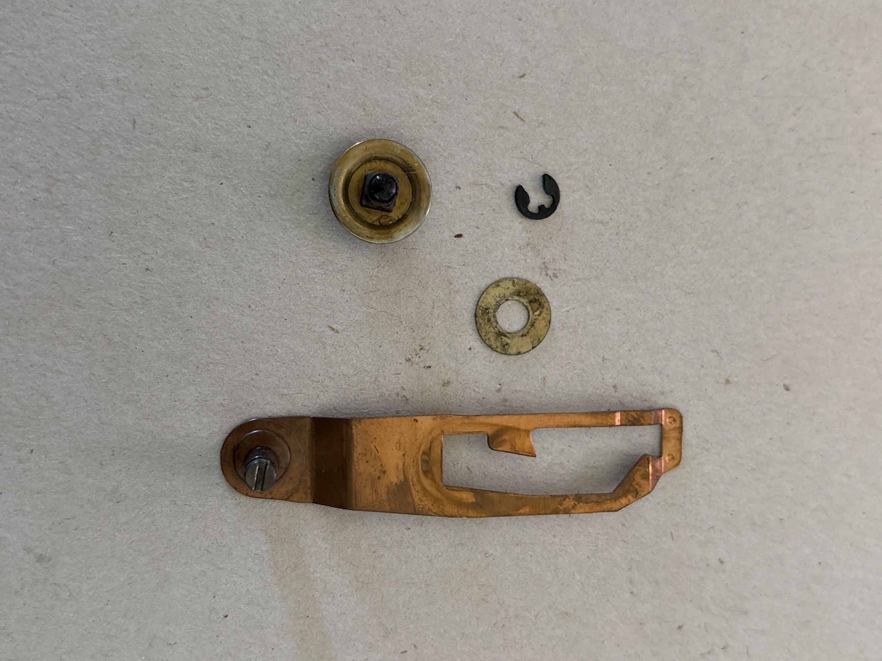 Dual Plattenspieler: Levier intermédiaire de commande Dual 1249 – Gebraucht aus Genève von Buens4