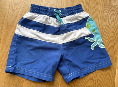 Short de bain enfant, taille 98, motif pieuvre 🐙 