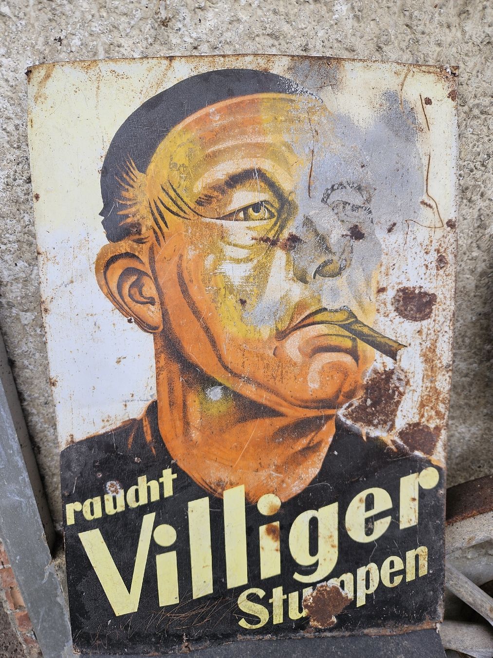 Insegne: Viliger Stumpen Schild – Usato da Bellach venduto da mas_hqw8