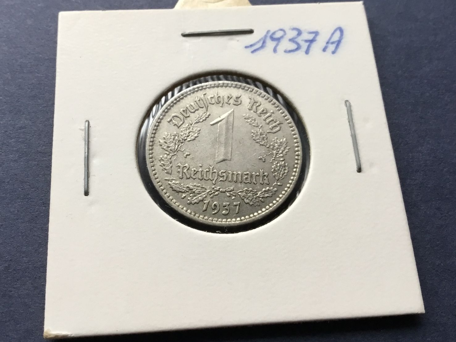 Tutti le monete: 1 Reichsmark 1937 A VZ + – Usato da St. Margrethen SG venduto da alfapeugeot10 2