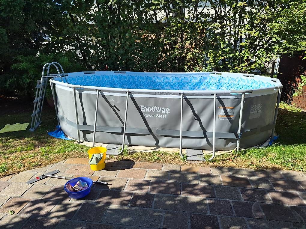 Piscines: Aufstellpool zu verschenken – D'occasion à Veltheim AG par Thimon 2