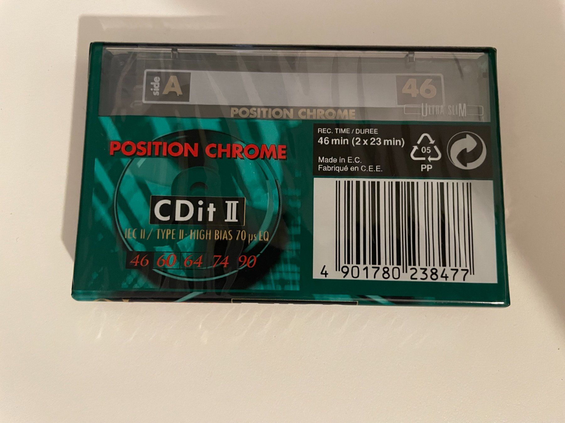 Musicassette: Deux cassettes audio vierges Sony CDit Chrome Type II super – Nuovo e nell'imballaggio originale da Petit Lancy venduto da gil_hr6v 1