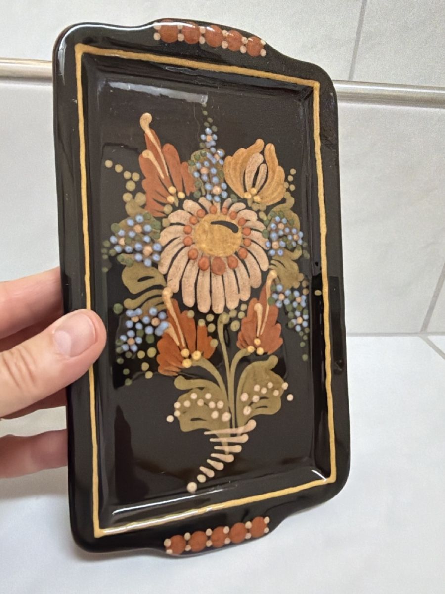 Autre vaisselle: Keramik, Butterplatte mit Deckel, Heimberg. – D'occasion à Biberist par Momo33 4