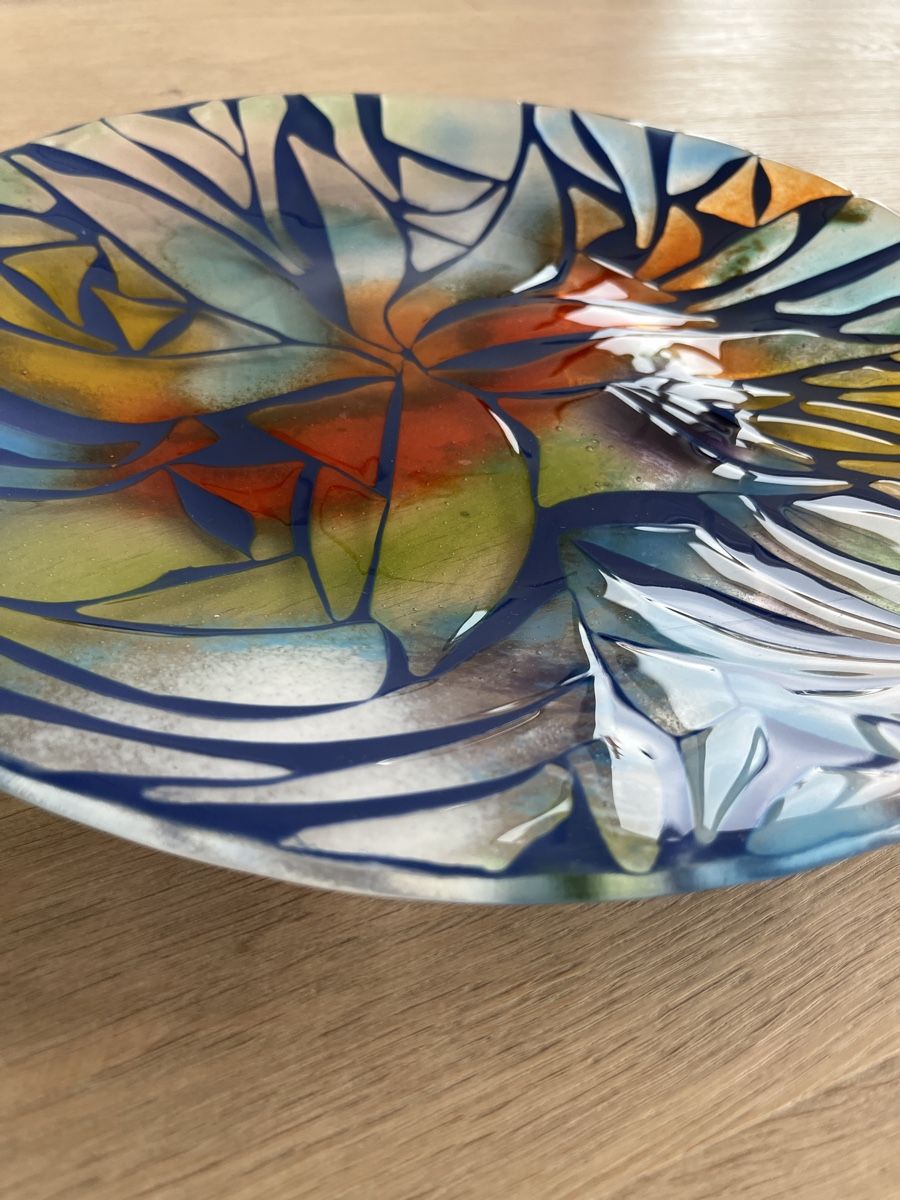 Schalen: Glasschüssel / handgefertigt – Neu (gemäss Beschreibung) aus St.Gallen von Meieneb 1