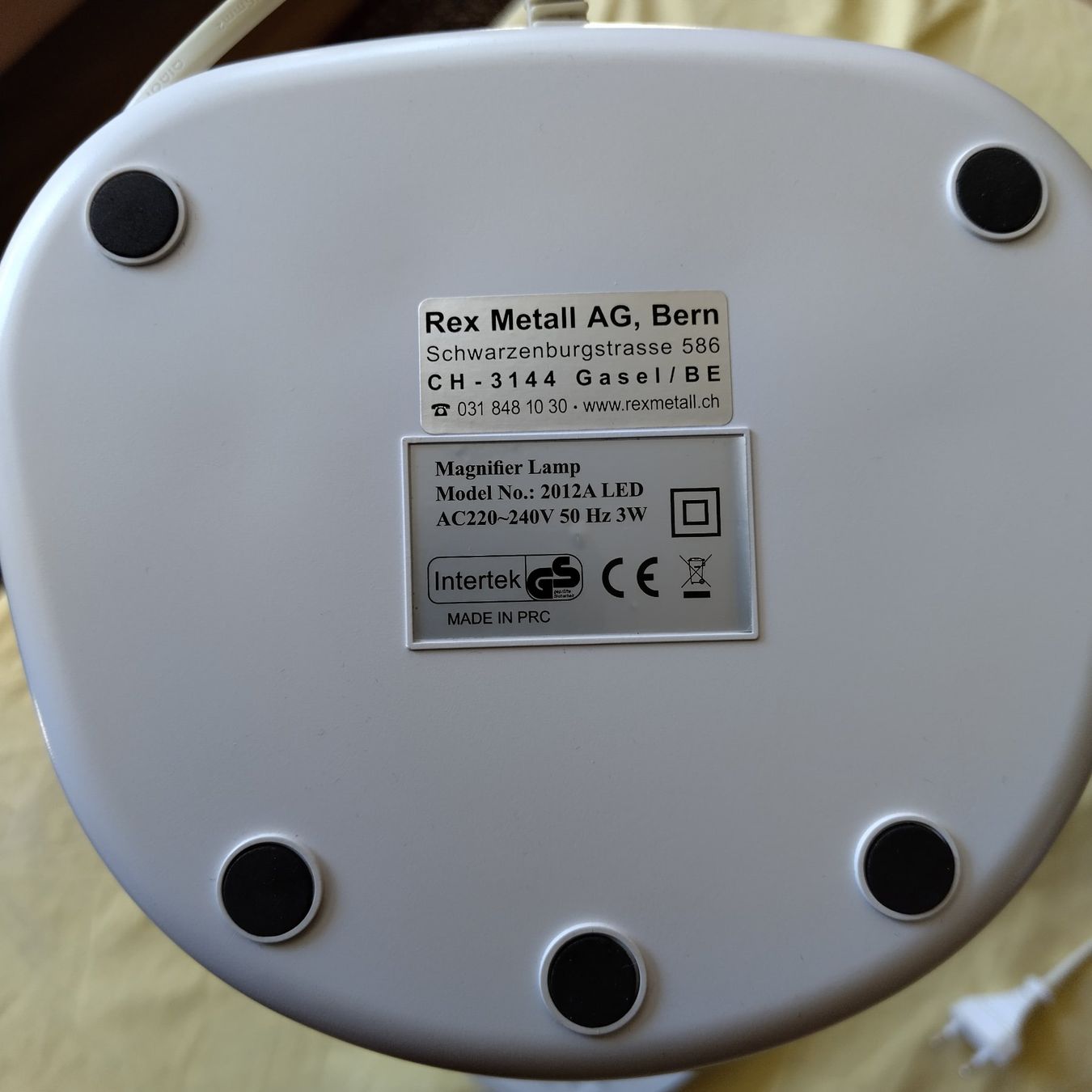 Lampen: Tischlampe mit Lupe – Gebraucht aus Buchs von mdi_mpx5 6