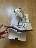 ALDO Sandalen Silber Grösse 41 neu mit Karton