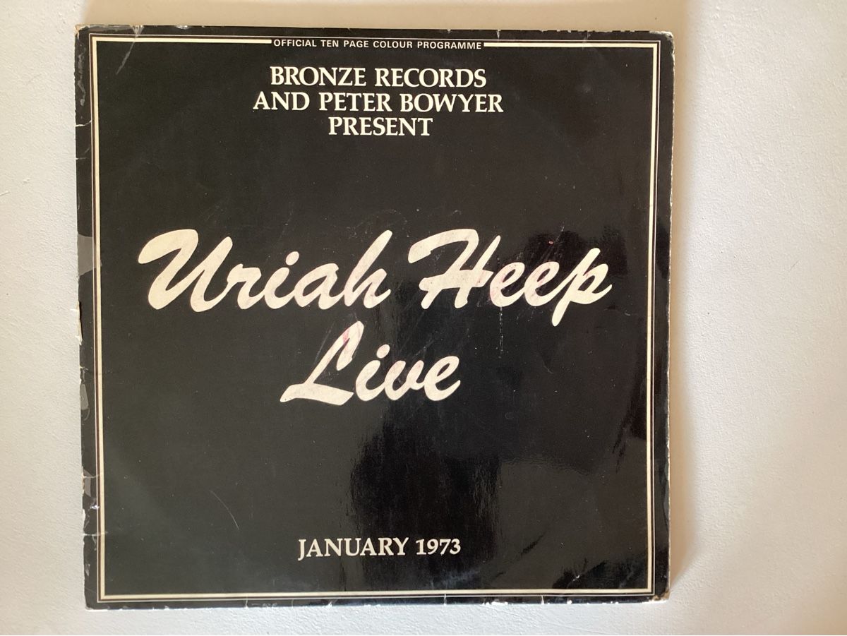 Schallplatten: Uriah Heep Live 1973 Doppelalbum – Gebraucht aus Zürich von Rockbyrd