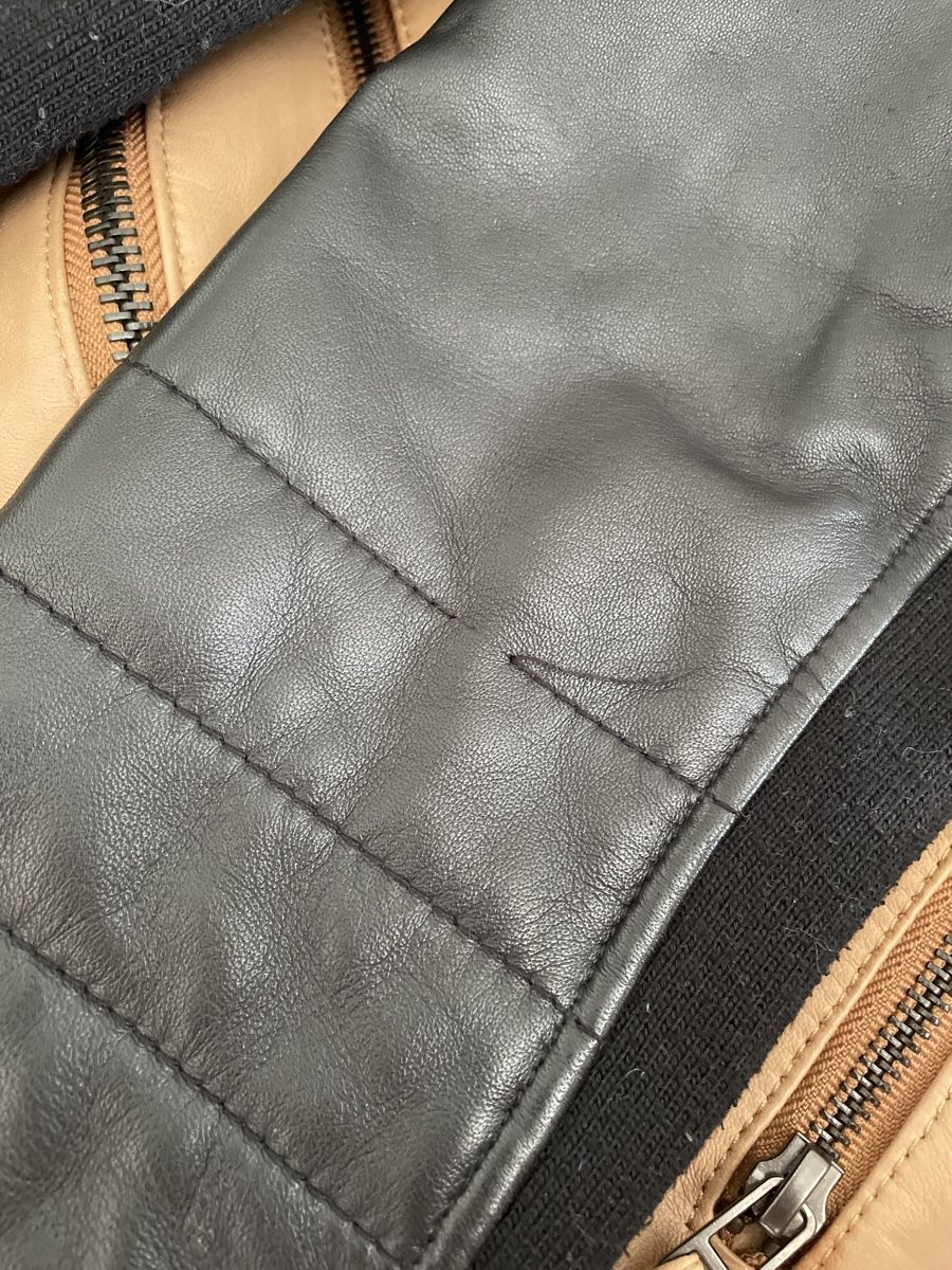 Jacken: Veste cuir Zara XL – Defekt aus Montagny-la-Ville von Sissi-Sissi 7