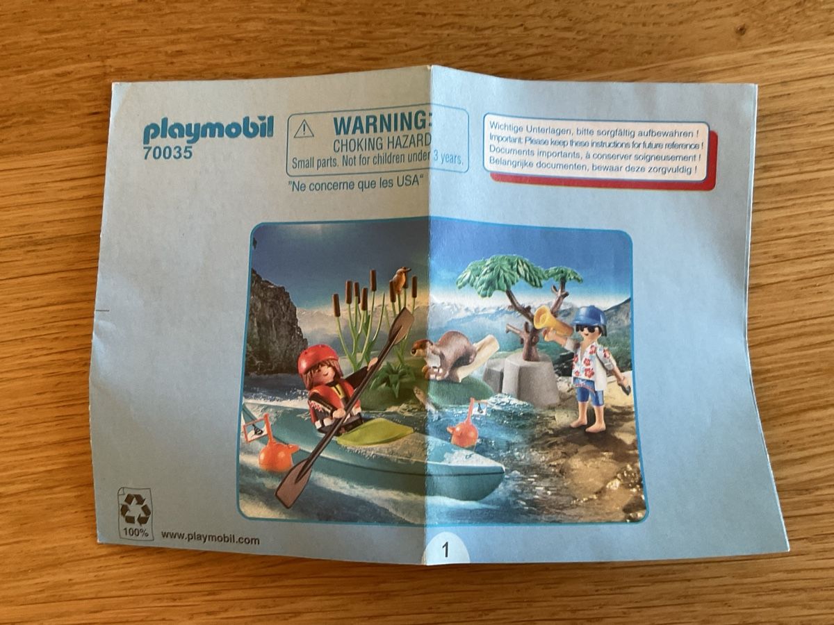 Playmobil Giocattoli: Playmobil 70035 Kanu-Training – Nuovo (secondo la descrizione) da Frick venduto da skiblitz 2
